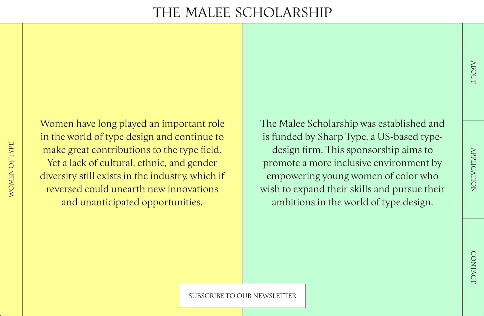 Malee Scholarship